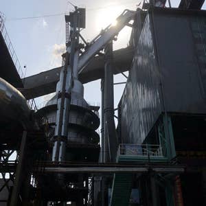 炼铁厂重力除尘器