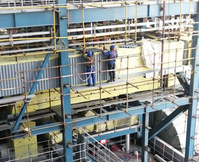 榆神能化50万吨年煤基乙醇项目防腐保温